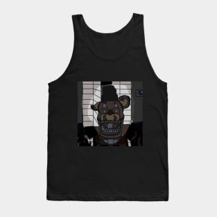 Nightmare Freddy Jumpscare Tank Top